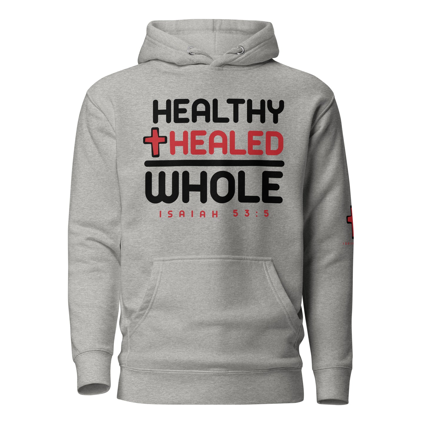 Healthy & Healed Hoodie Black Letters