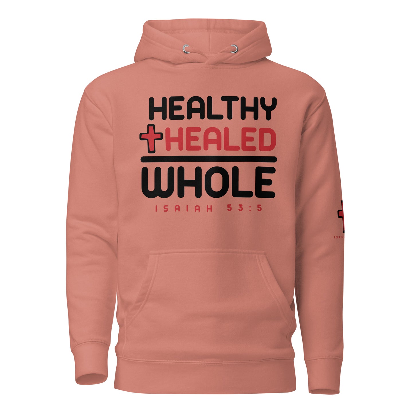 Healthy & Healed Hoodie Black Letters