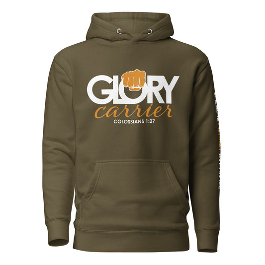 Glory Carrier Hoodie White Letters