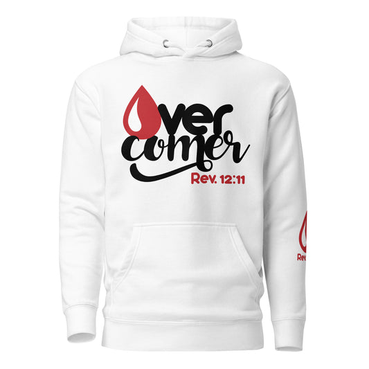 Overcomer Hoodie Black Letters