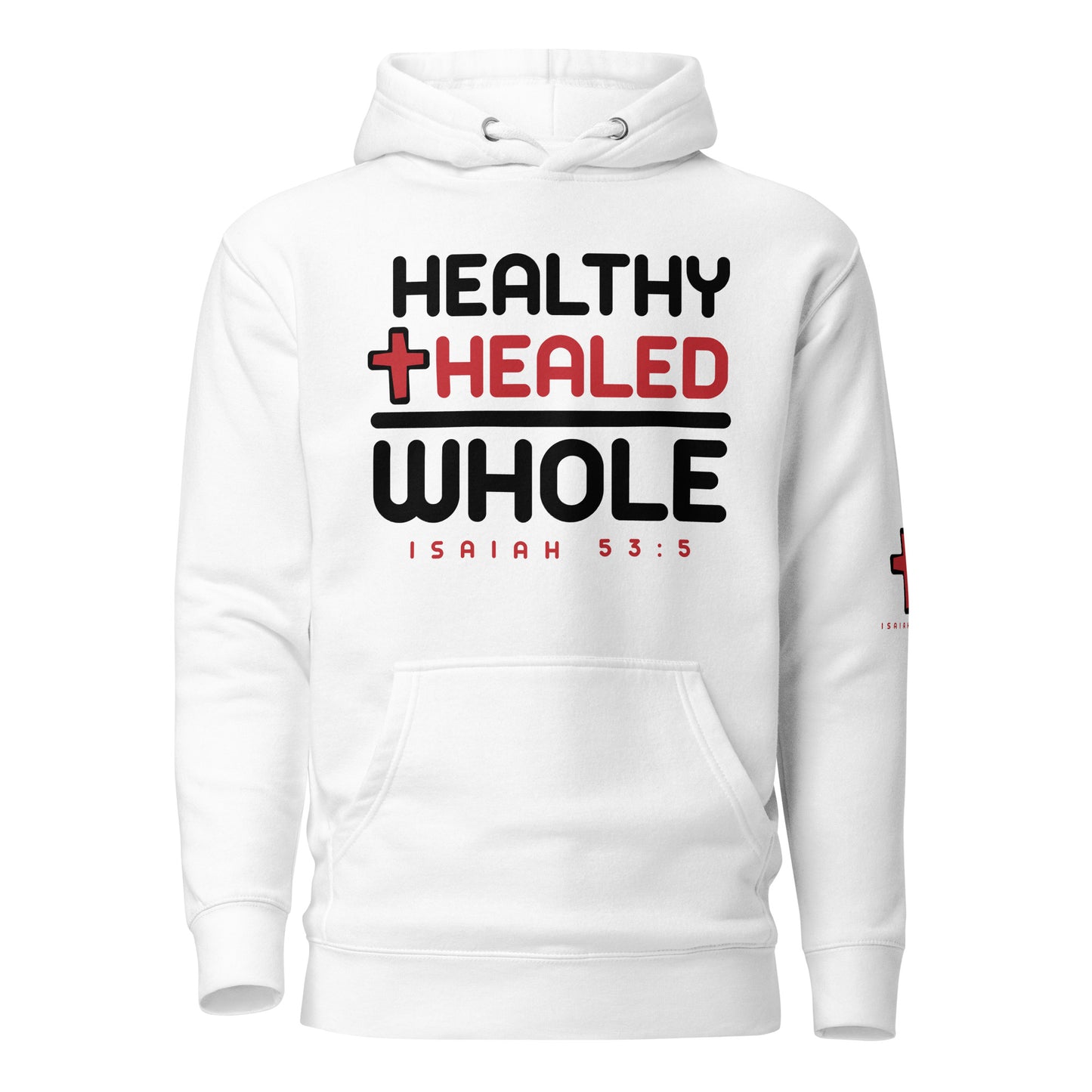 Healthy & Healed Hoodie Black Letters