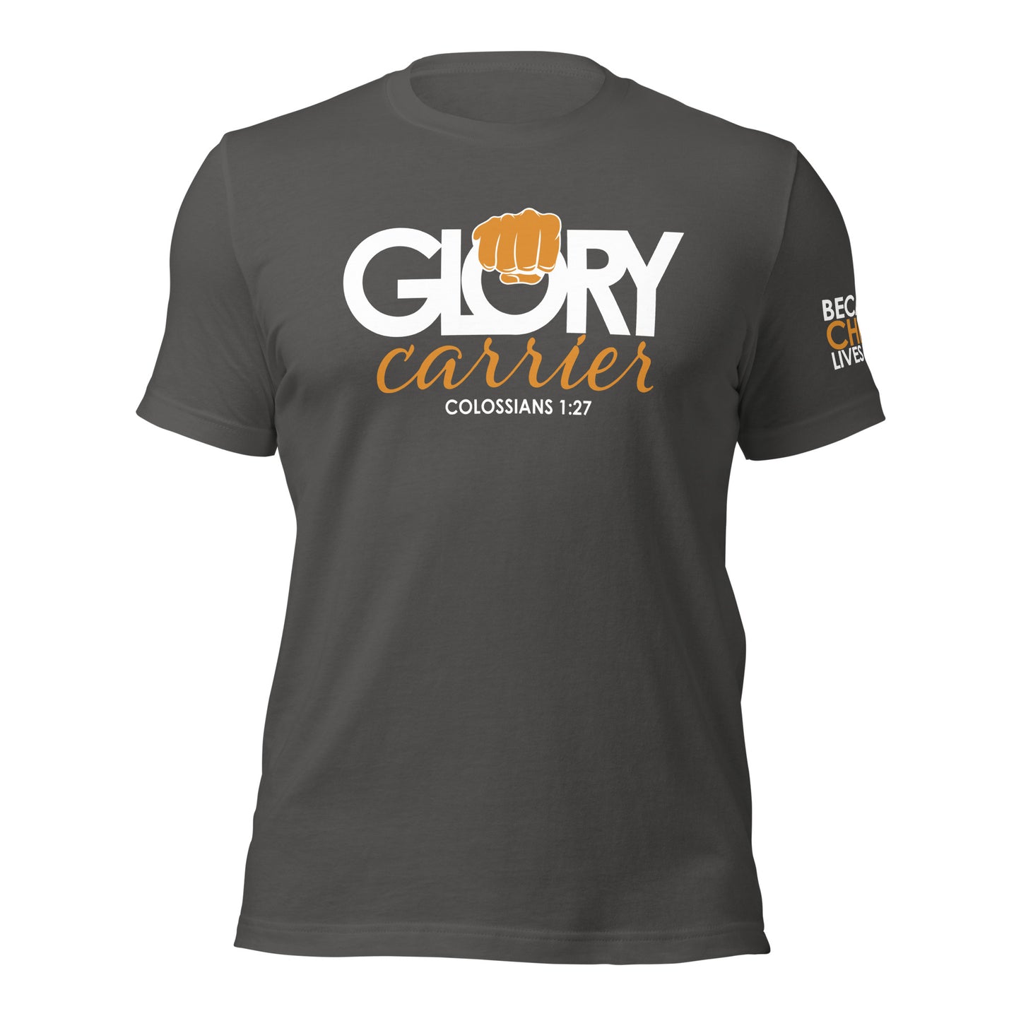 Glory Carrier T-shirt White Letters