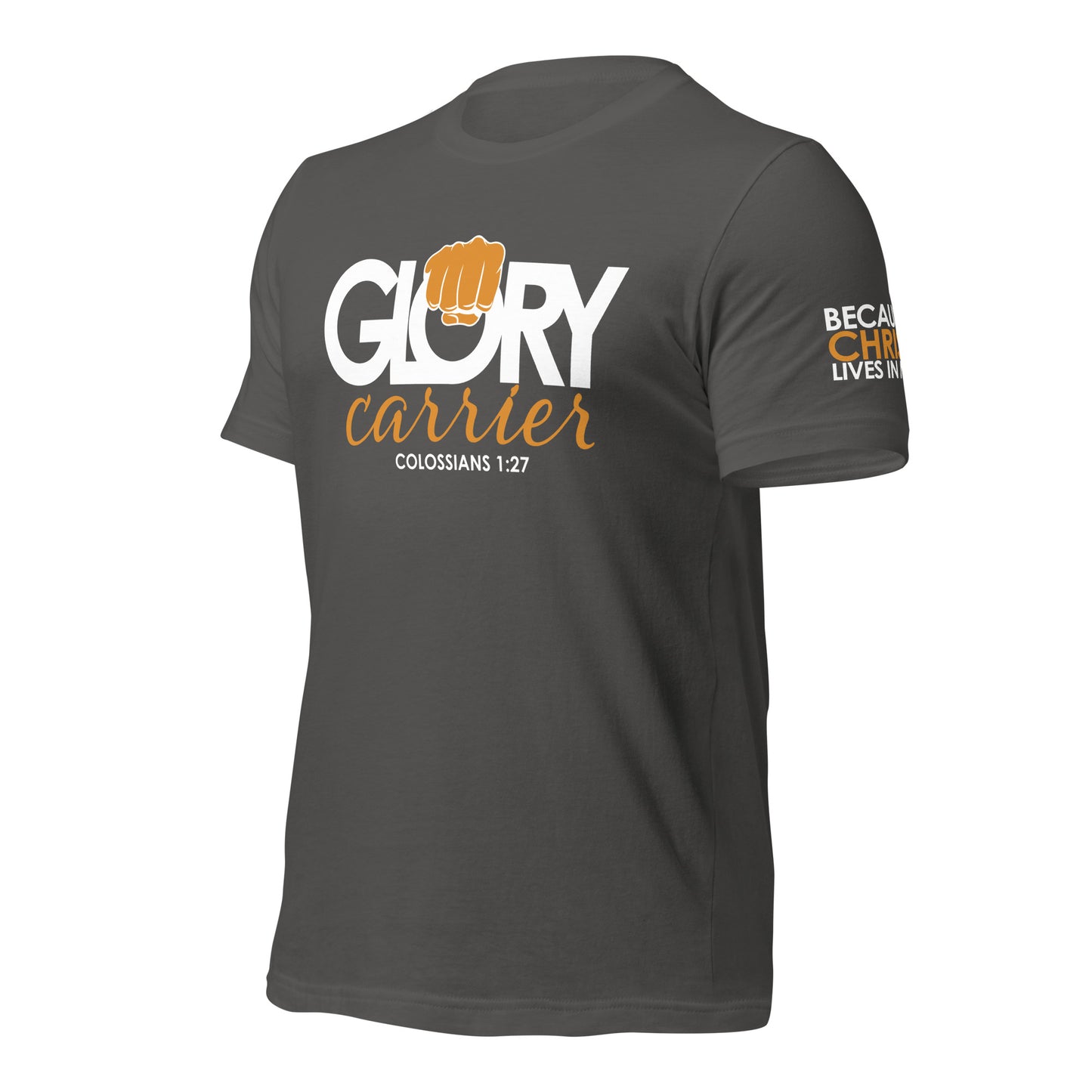 Glory Carrier T-shirt White Letters