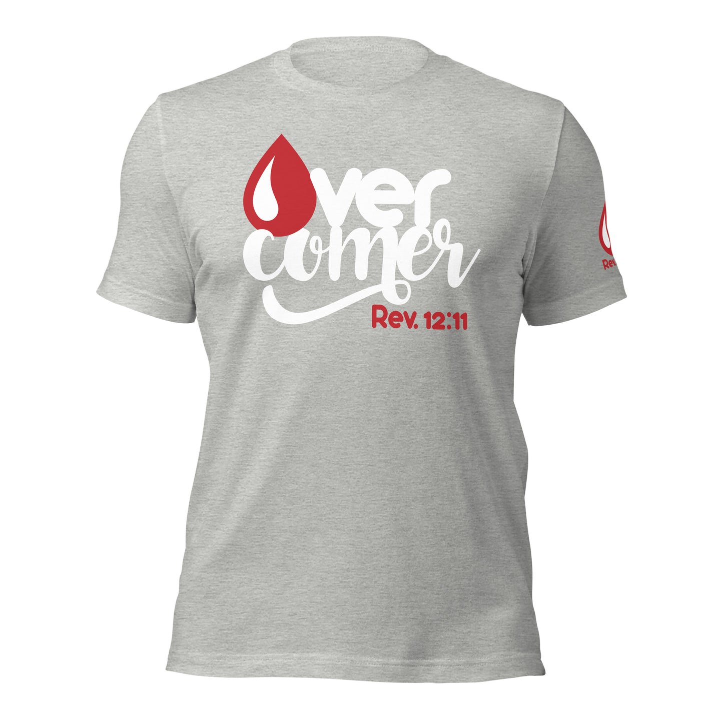 Overcomer T-shirt White Letters