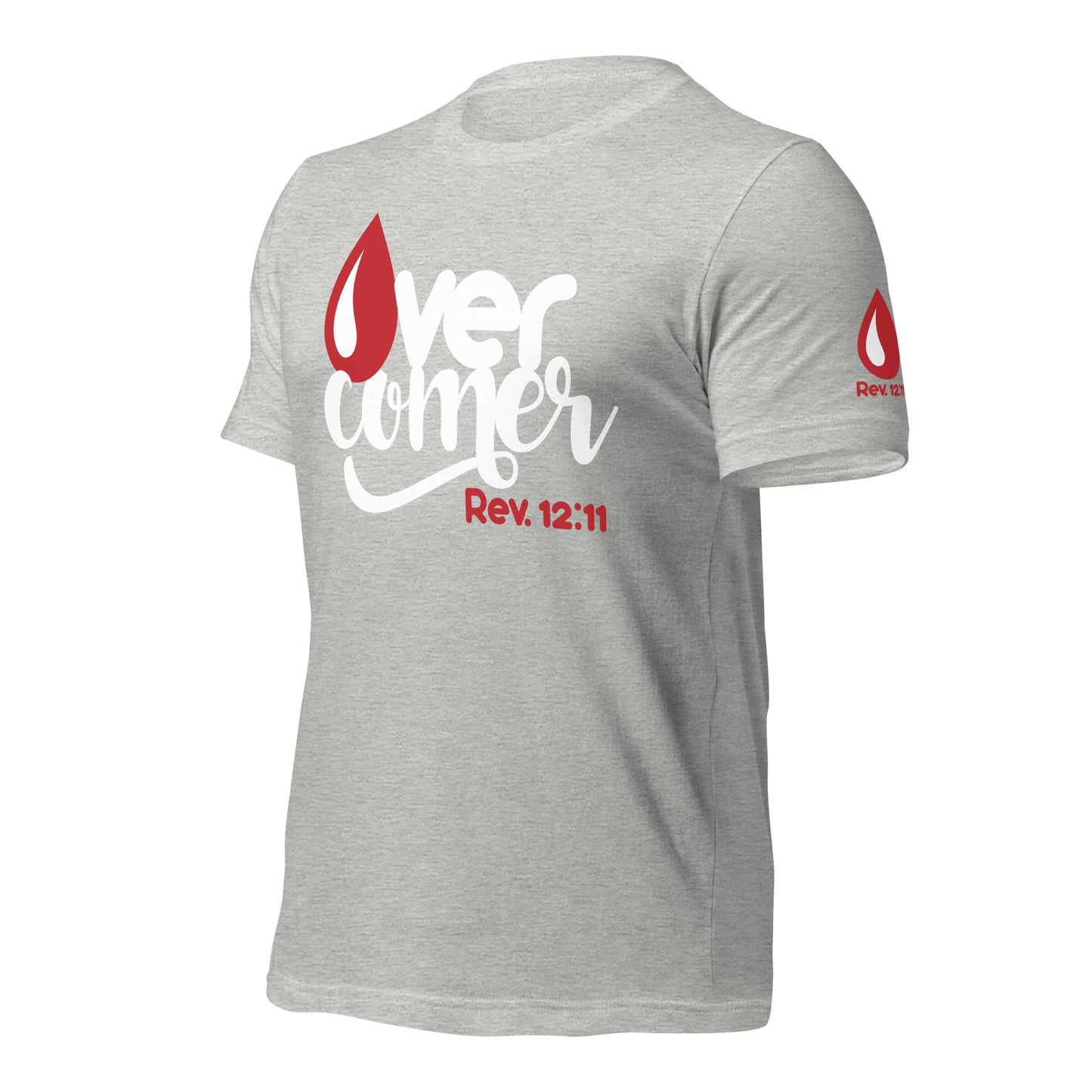 Overcomer T-shirt White Letters