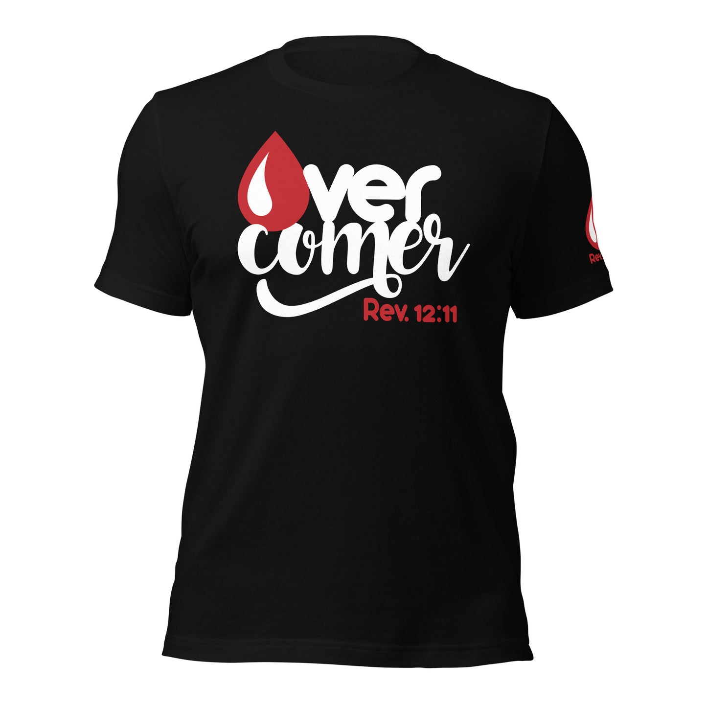 Overcomer T-shirt White Letters