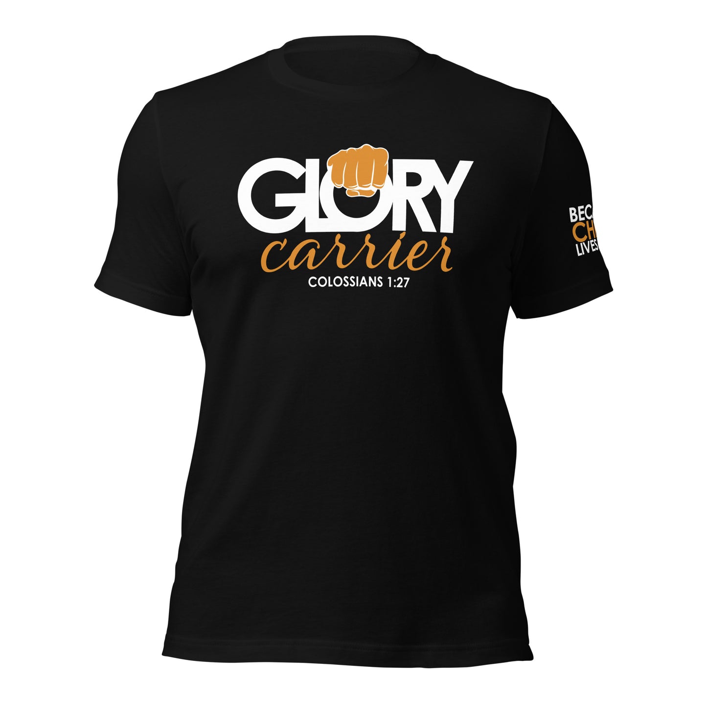 Glory Carrier T-shirt White Letters