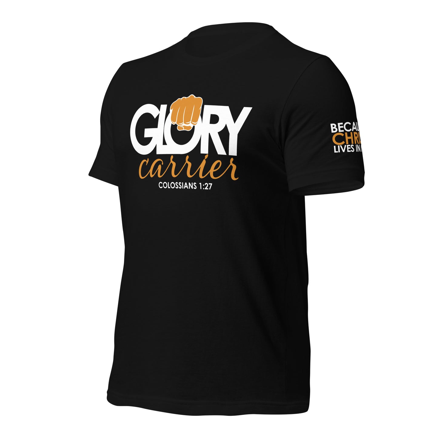 Glory Carrier T-shirt White Letters