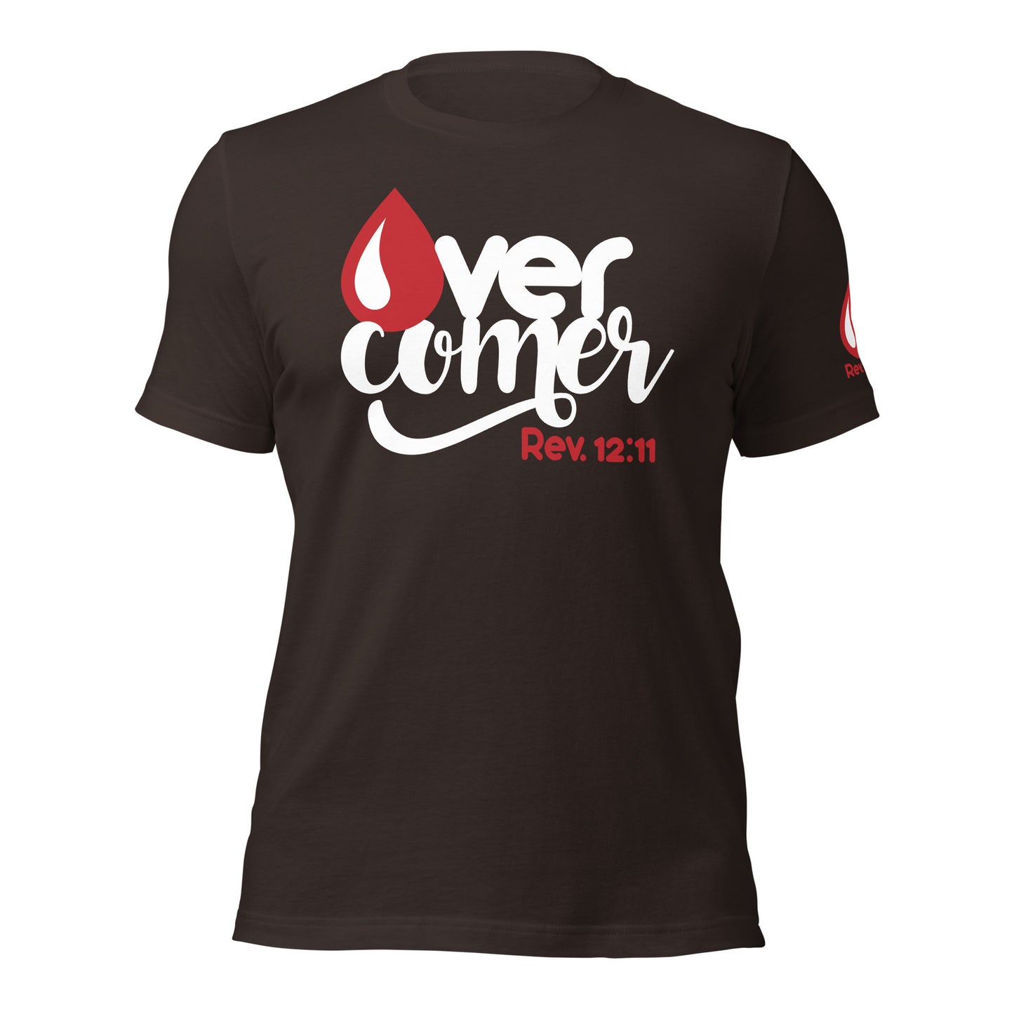 Overcomer T-shirt White Letters