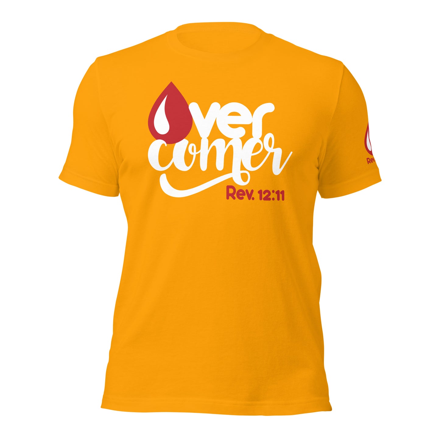 Overcomer T-shirt White Letters