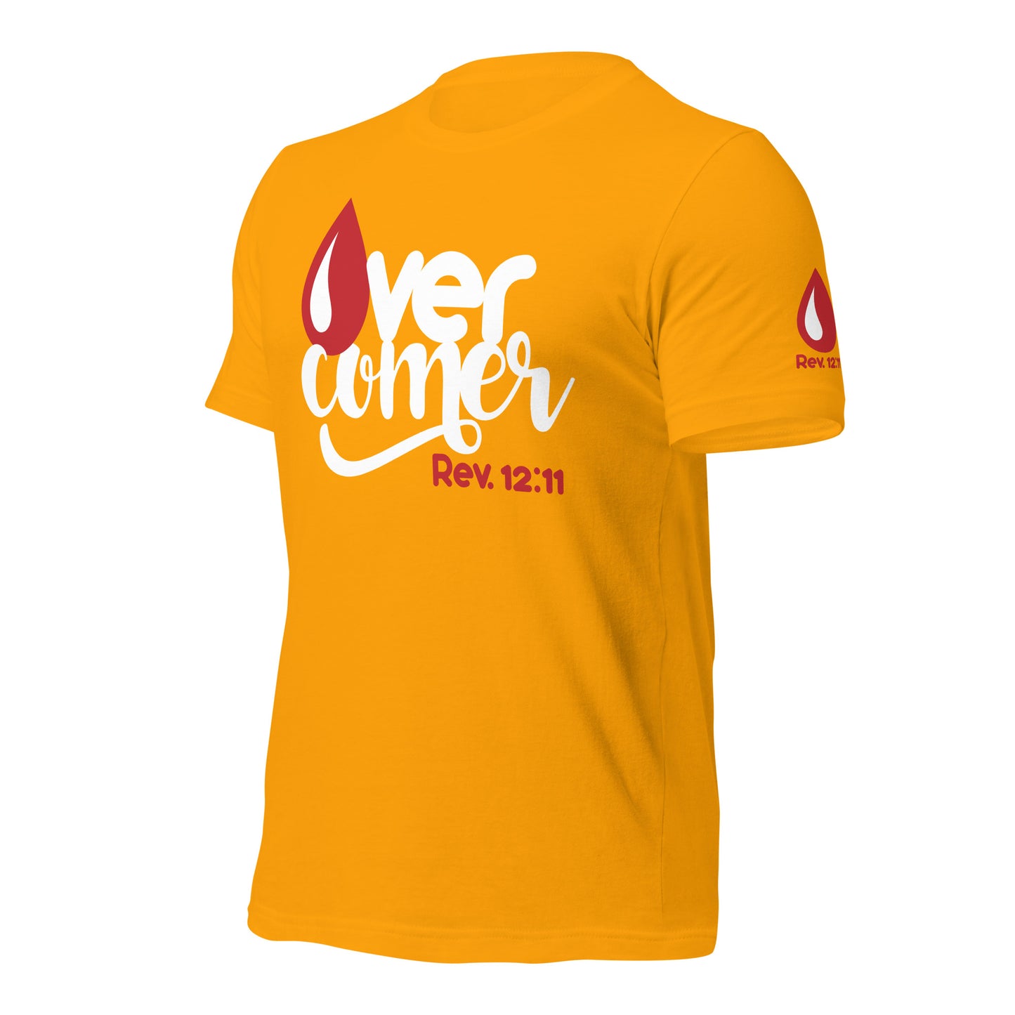 Overcomer T-shirt White Letters