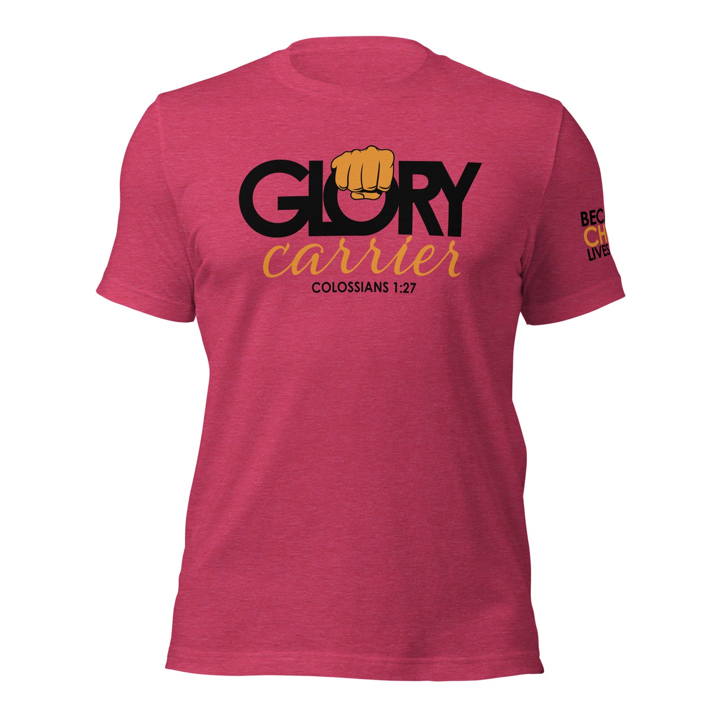 Glory Carrier T-shirt Black Letters