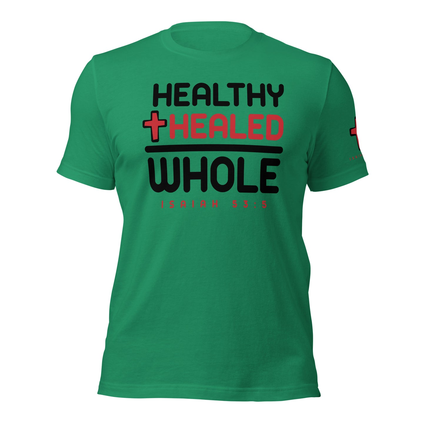 Healthy & Healed T-shirt Black Letters