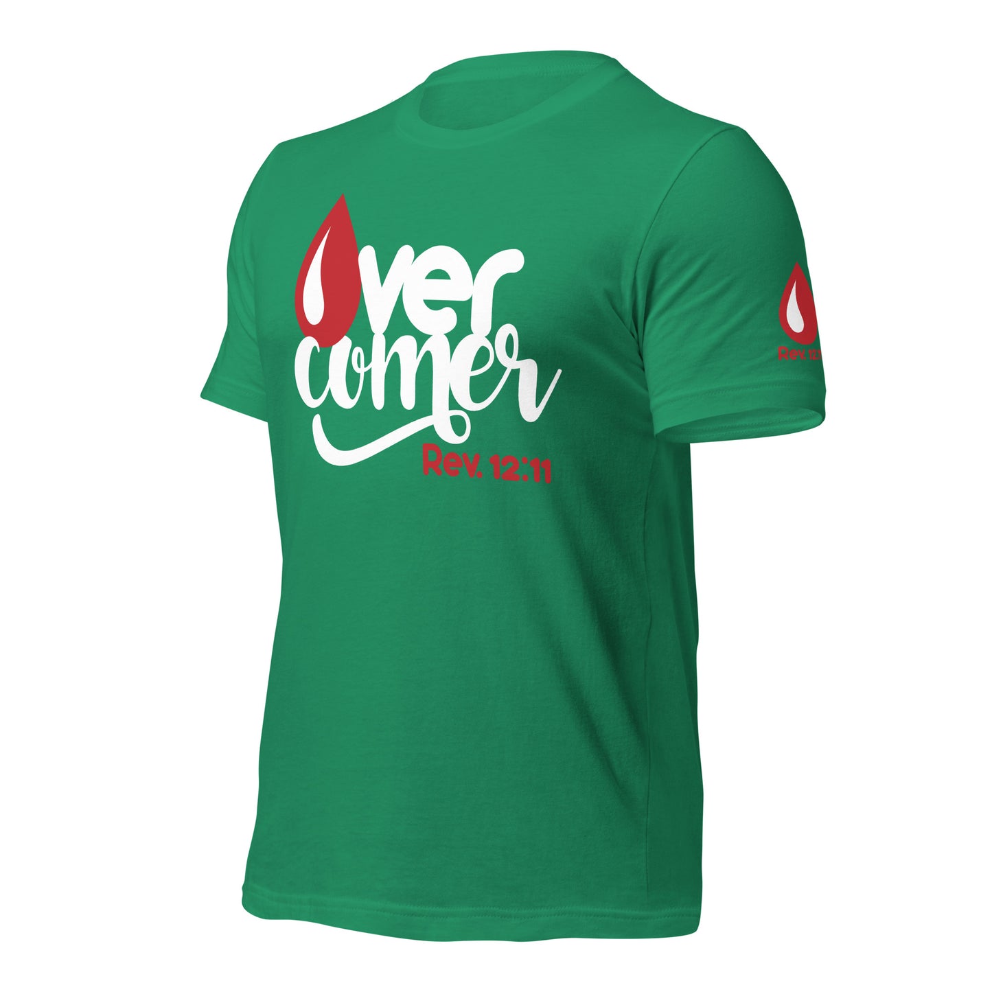 Overcomer T-shirt White Letters