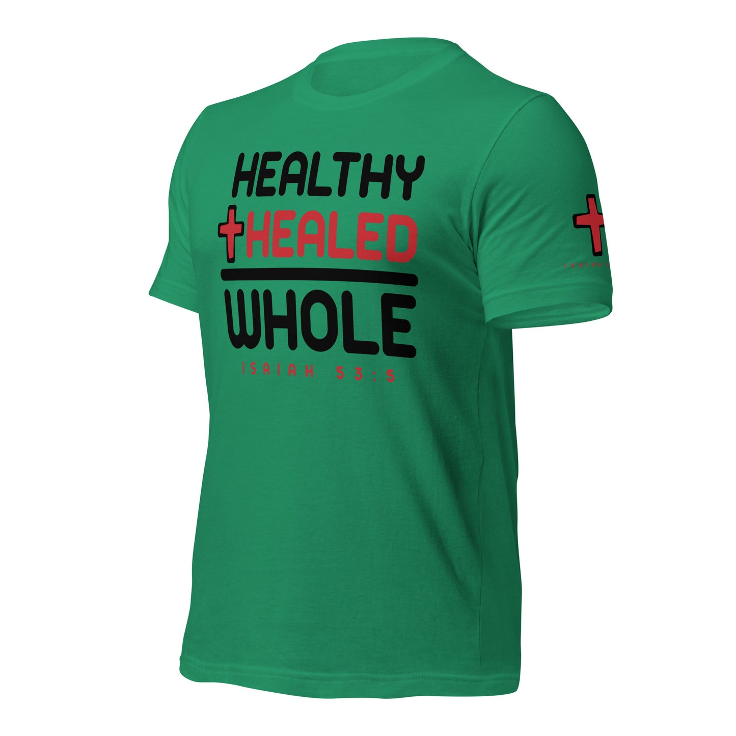 Healthy & Healed T-shirt Black Letters