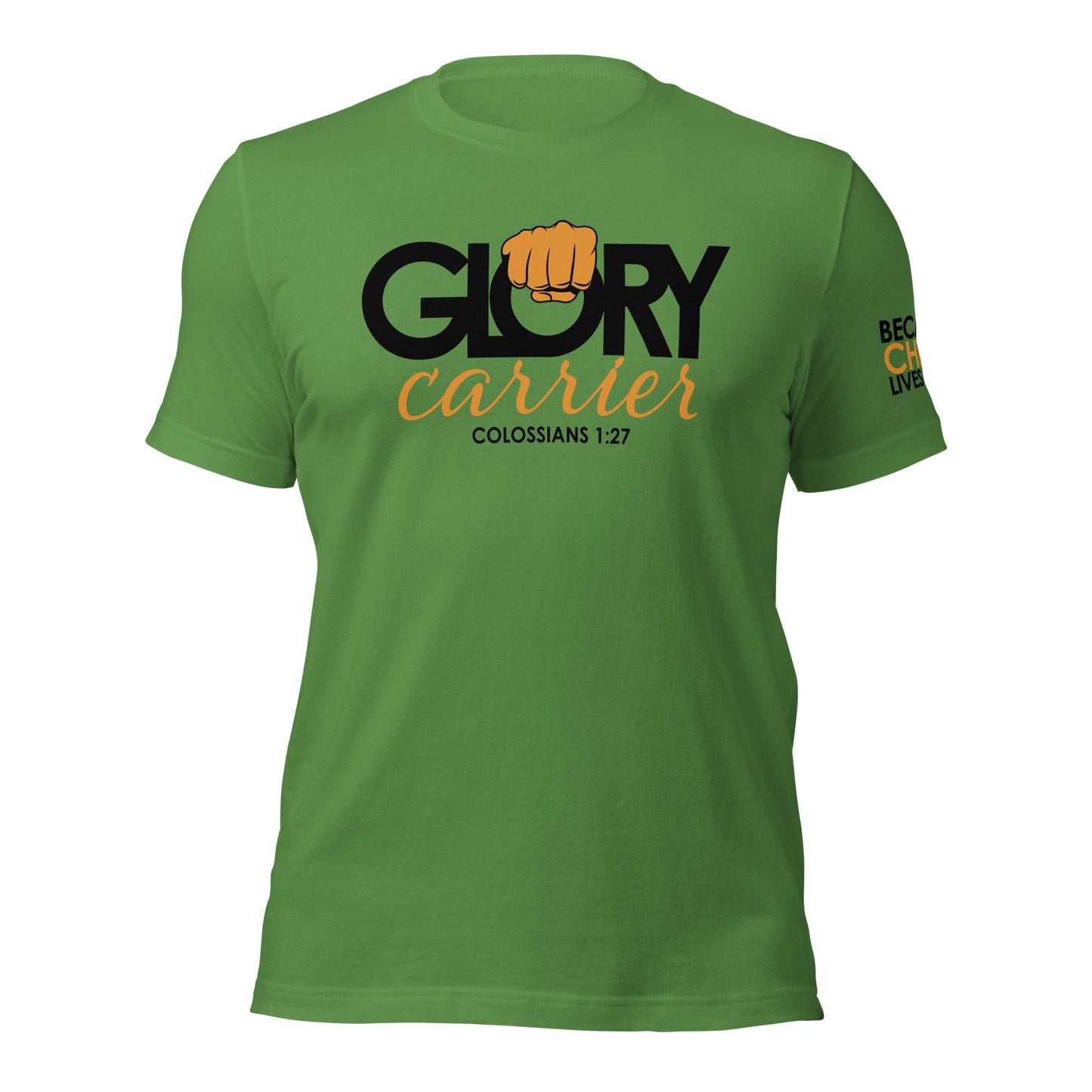 Glory Carrier T-shirt Black Letters