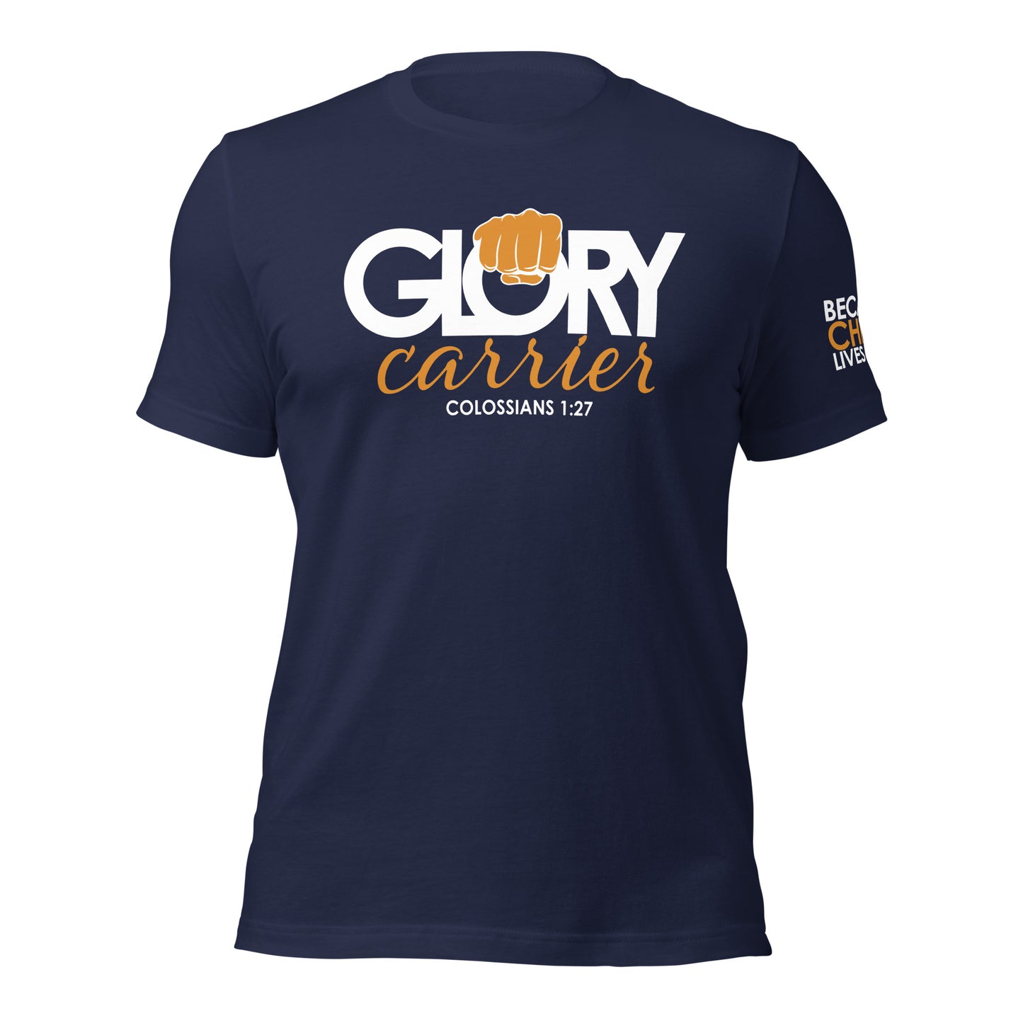 Glory Carrier T-shirt White Letters