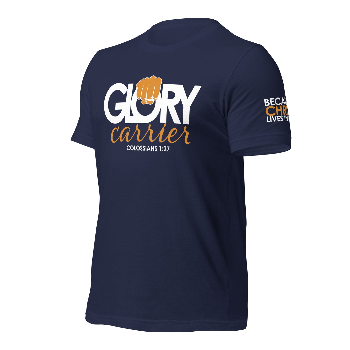 Glory Carrier T-shirt White Letters