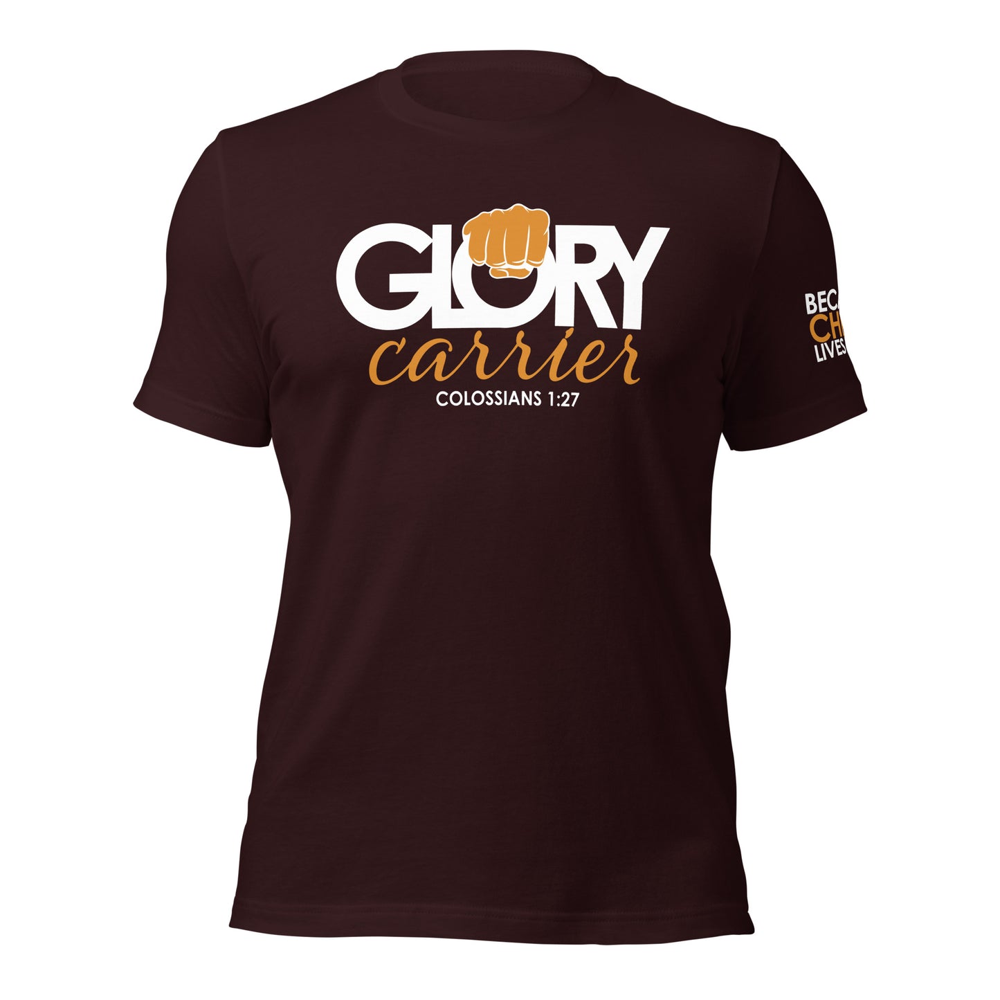 Glory Carrier T-shirt White Letters