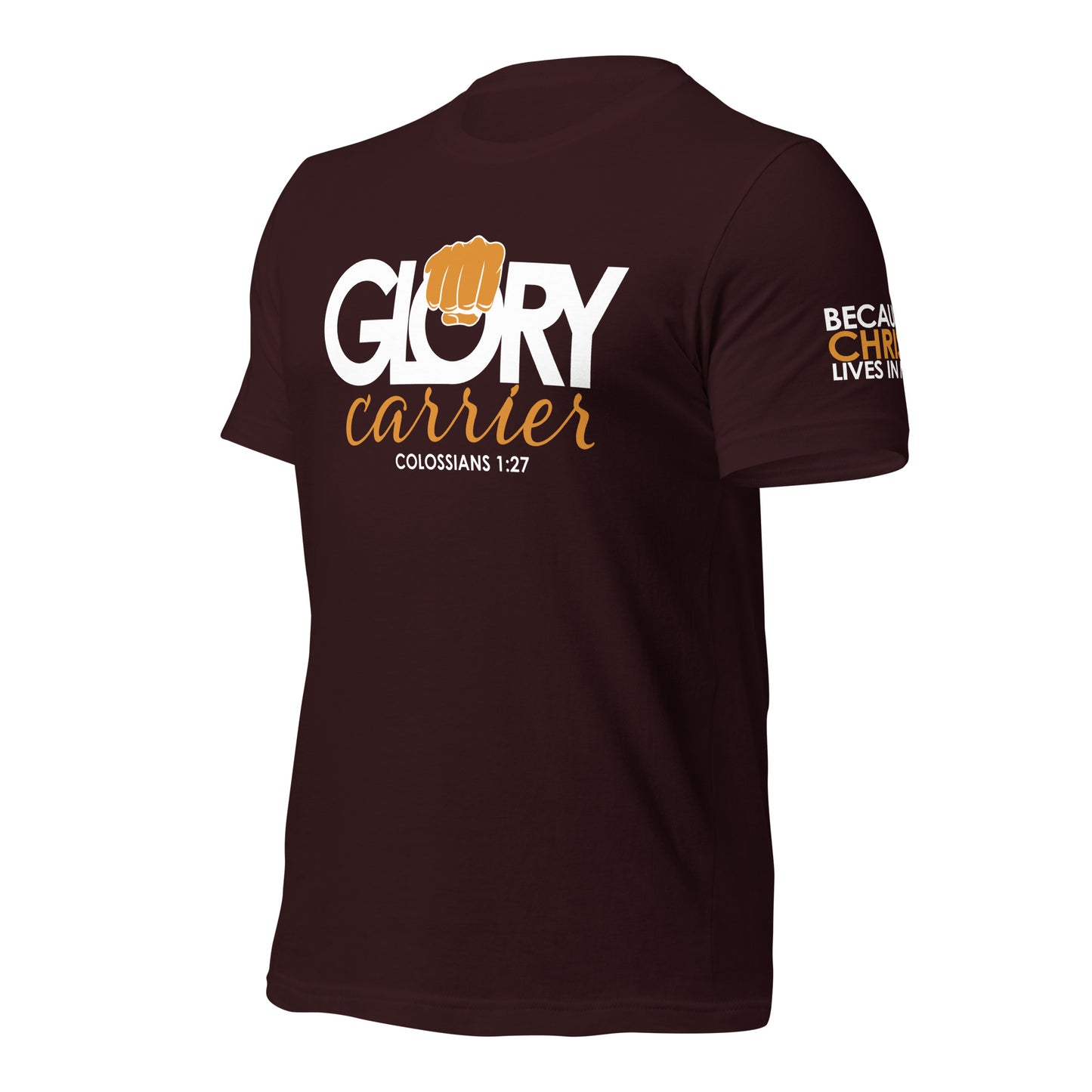 Glory Carrier T-shirt White Letters