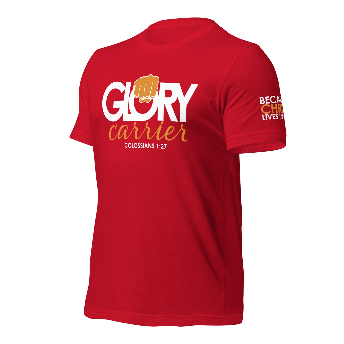 Glory Carrier T-shirt White Letters