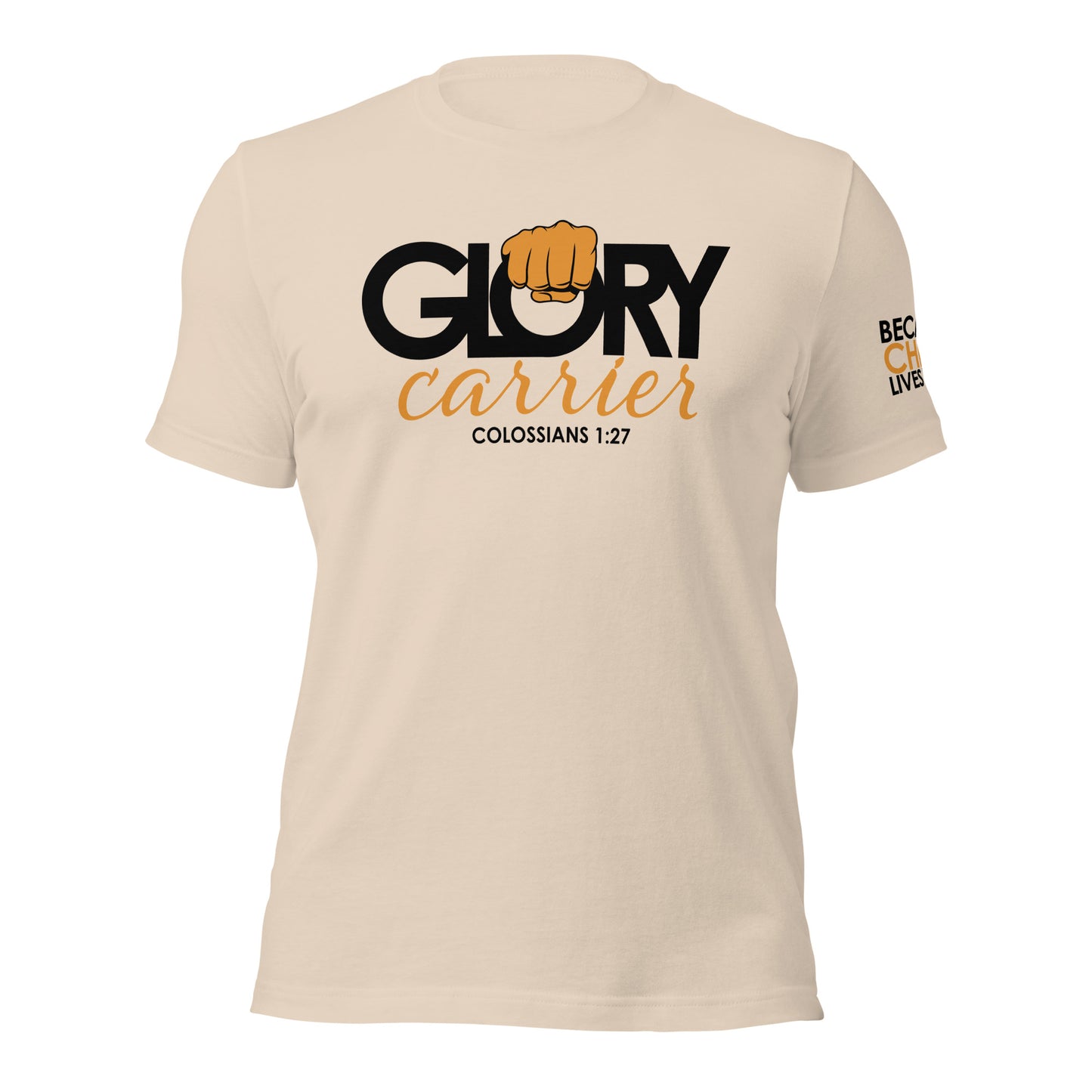 Glory Carrier T-shirt Black Letters