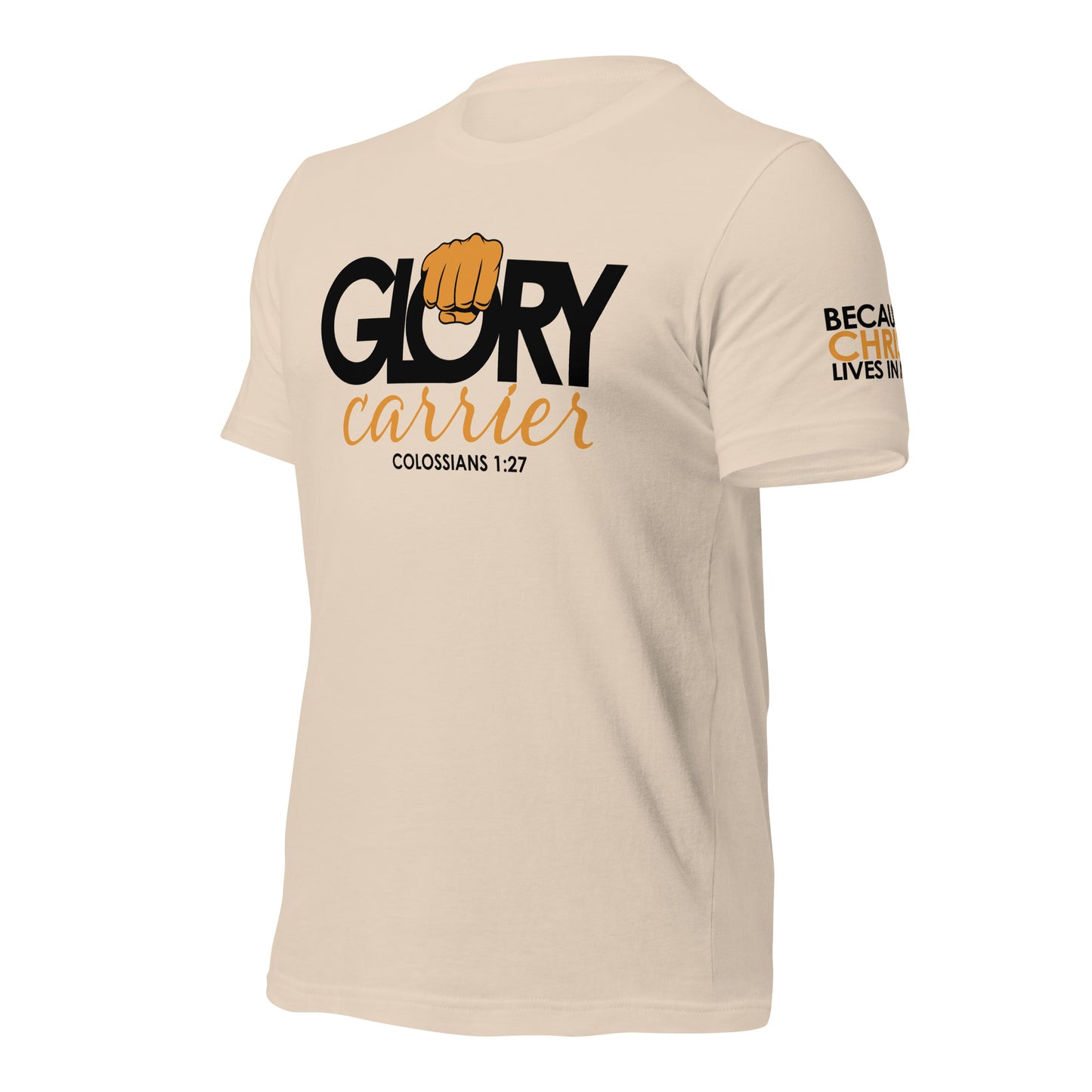 Glory Carrier T-shirt Black Letters