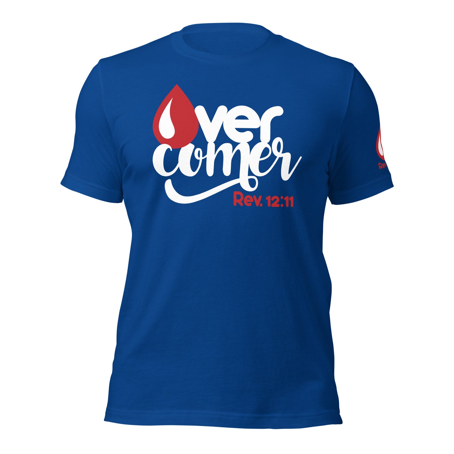 Overcomer T-shirt White Letters